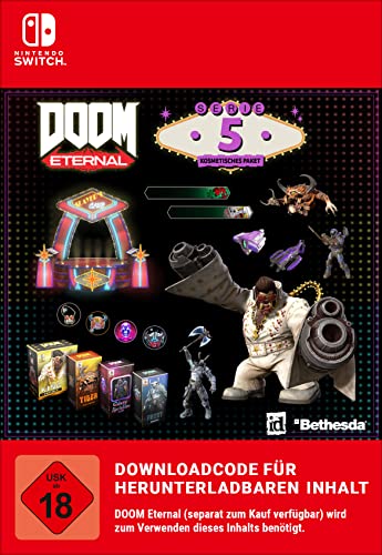 DOOM Eternal Serie 5 – kosmetisches Paket | Nintendo Switch - Download Code von Bethesda