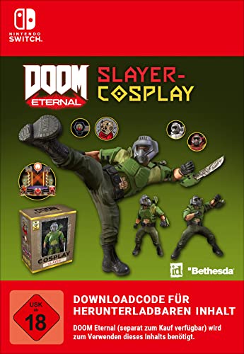 DOOM Eternal: Slayer-Cosplayer-Master-Collection – kosmetisches Paket | Nintendo Switch - Download Code von Bethesda