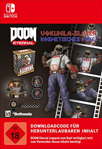 DOOM Eternal: Vokuhila-Slayer-Master-Collection – kosmetisches Paket | Nintendo Switch - Download Code von Bethesda