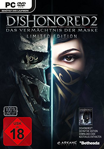 Dishonored 2: Das Vermächtnis der Maske - Limited Edition (inkl. Definitive Edition) [PC] von Bethesda