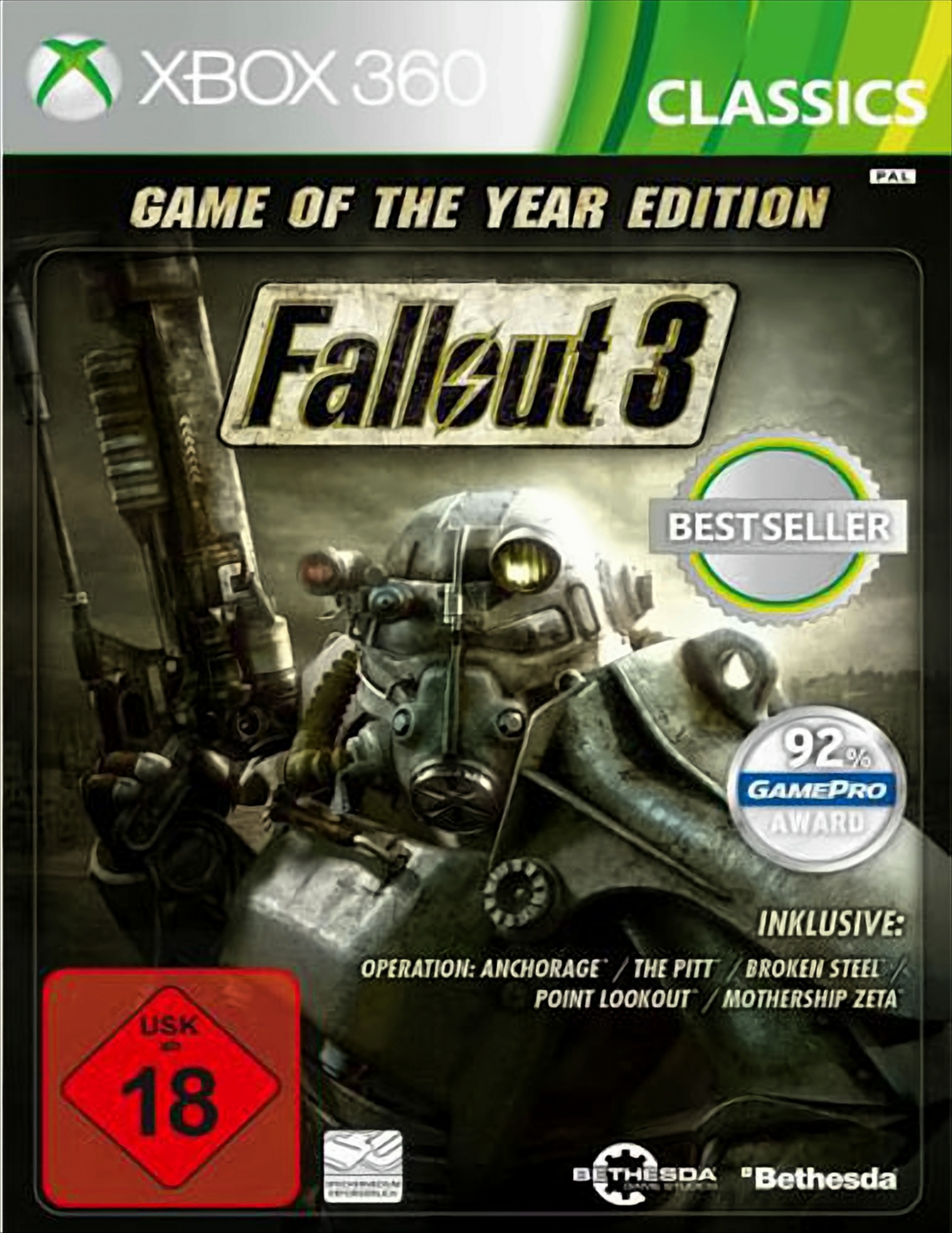 Fallout 3: Game of the Year Classics Hits Relaunch von Bethesda