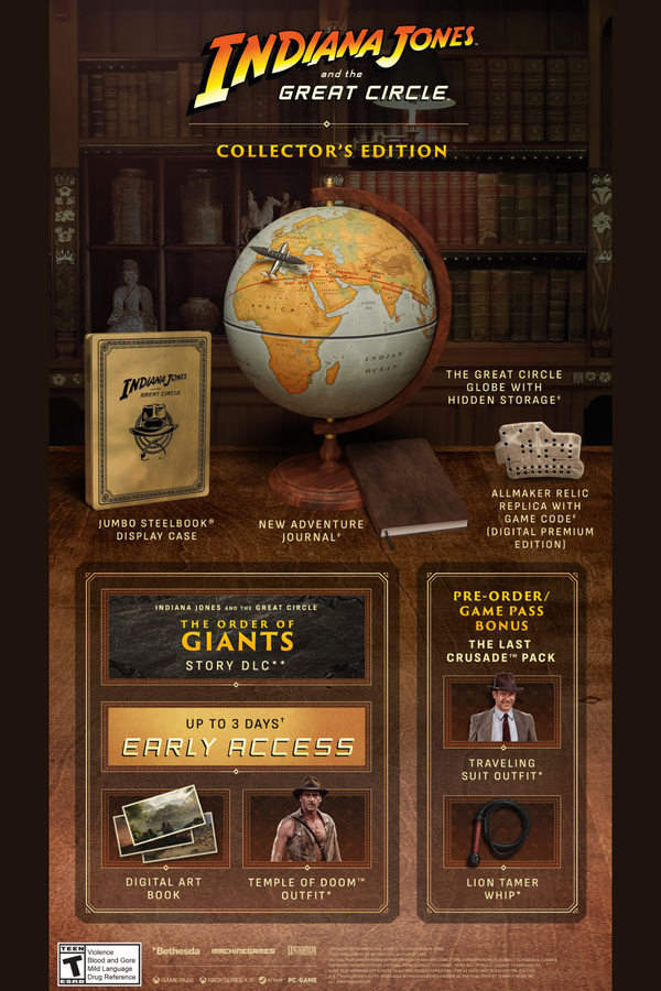 Indiana Jones and the Great Circle (Collector Edition) (Code in Box) von Bethesda