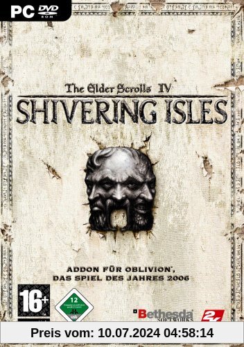 The Elder Scrolls IV: Oblivion - Shivering Isles Add-on (DVD-ROM) von Bethesda