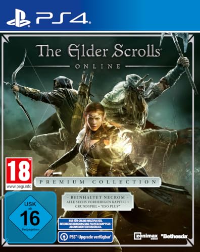 The Elder Scrolls Online: Premium Collection II [PlayStation 4] | kostenloses Upgrade auf PlayStation 5 von Bethesda