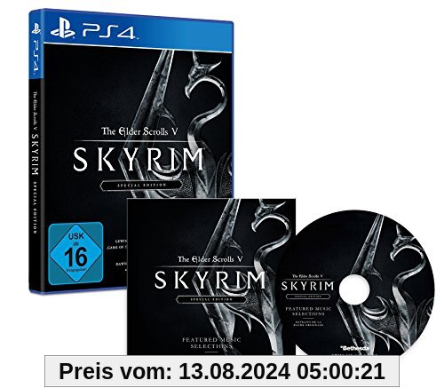 The Elder Scrolls V: Skyrim Special Edition inkl. Soundtrack-CD (exkl. bei Amazon.de) - [PlayStation 4] von Bethesda