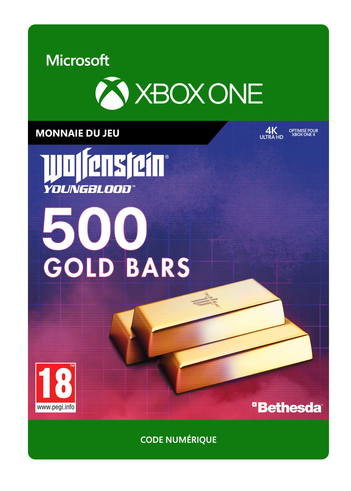 Wolfenstein®: Youngblood™ 500 Gold Bars von Bethesda