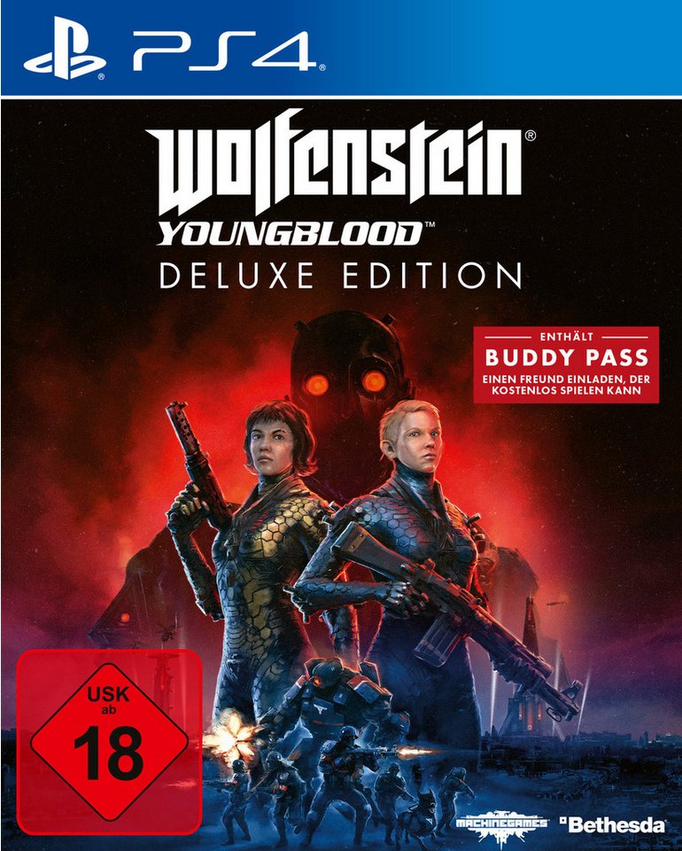 Wolfenstein: Youngblood - Deluxe Edition Playstation 4 von Bethesda