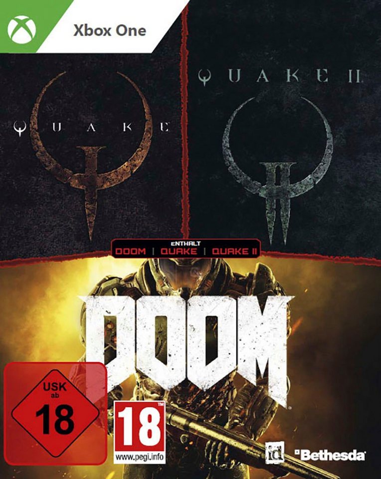id Action Pack Vol. 4 (Quake [Enhanced] + Quake 2 [Enhanced) Xbox One von Bethesda