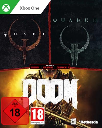 id Action Pack Vol. 4 (Quake [Enhanced] + Quake 2 [Enhanced]) - Bonus: DOOM (2016) [Xbox One] von Bethesda