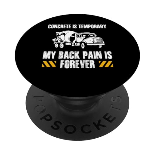 Concrete Worker Crew Is Temporary PopSockets Klebender PopGrip Concrete Worker Crew Is Temporary PopSockets Klebender PopGrip von Betonarbeiter Design Baustelle Idee