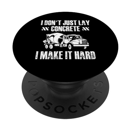 I Dont Just Lay Concrete Worker Crew PopSockets Klebender PopGrip I Dont Just Lay Concrete Worker Crew PopSockets Klebender PopGrip von Betonarbeiter Design Baustelle Idee