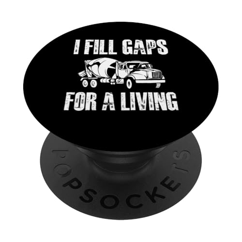 I Fill Gaps For A Living Concrete Worker Crew PopSockets Klebender PopGrip I Fill Gaps For A Living Concrete Worker Crew PopSockets Klebender PopGrip von Betonarbeiter Design Baustelle Idee