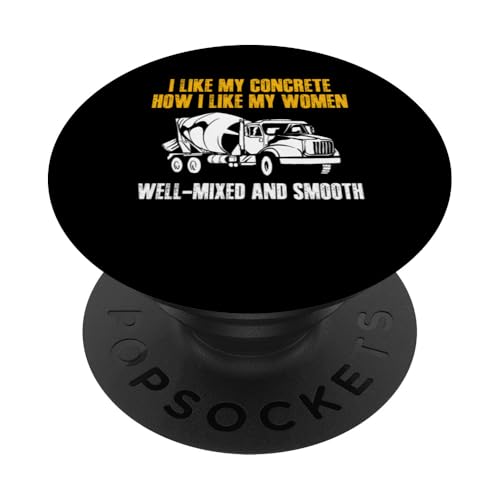 I Like My Concrete Worker Crew PopSockets Klebender PopGrip I Like My Concrete Worker Crew PopSockets Klebender PopGrip von Betonarbeiter Design Baustelle Idee
