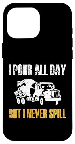 I Pour All Day Concrete Worker Crew Hülle für iPhone 16 Pro Max I Pour All Day Concrete Worker Crew Hülle für iPhone 16 Pro Max von Betonarbeiter Design Baustelle Idee