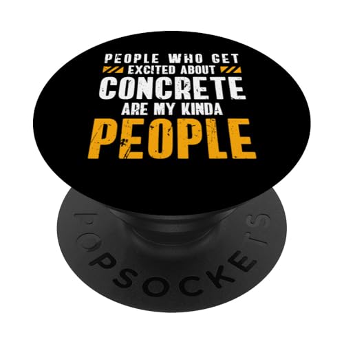 People Who Get Excited About Concrete Worker Crew PopSockets Klebender PopGrip People Who Get Excited About Concrete Worker Crew PopSockets Klebender PopGrip von Betonarbeiter Design Baustelle Idee