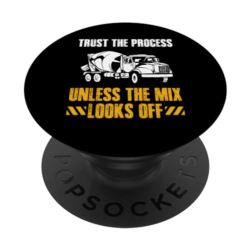 Trust The Process Concrete Worker Crew PopSockets Klebender PopGrip Trust The Process Concrete Worker Crew PopSockets Klebender PopGrip von Betonarbeiter Design Baustelle Idee