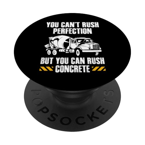 You Cant Rush Perfection Concrete Worker Crew PopSockets Klebender PopGrip You Cant Rush Perfection Concrete Worker Crew PopSockets Klebender PopGrip von Betonarbeiter Design Baustelle Idee