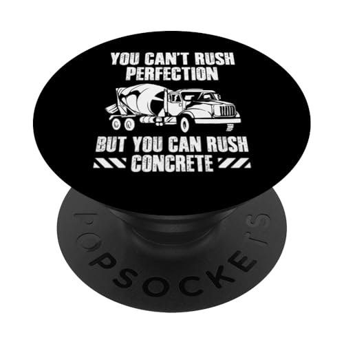 You Cant Rush Perfection Concrete Worker Crew PopSockets Klebender PopGrip You Cant Rush Perfection Concrete Worker Crew PopSockets Klebender PopGrip von Betonarbeiter Design Baustelle Idee