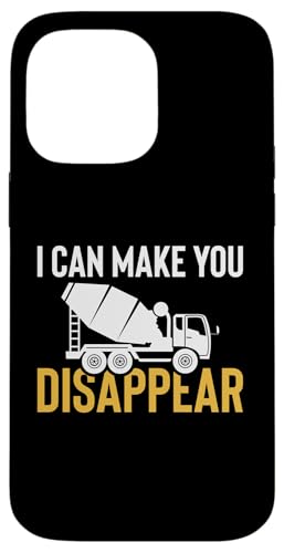 I Can Make You Disappear Concrete Worker Crew Hülle für iPhone 14 Pro Max I Can Make You Disappear Concrete Worker Crew Hülle für iPhone 14 Pro Max von Betonarbeiter Design Idee Baustelle
