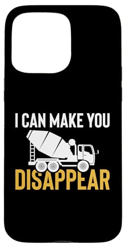 I Can Make You Disappear Concrete Worker Crew Hülle für iPhone 15 Pro Max I Can Make You Disappear Concrete Worker Crew Hülle für iPhone 15 Pro Max von Betonarbeiter Design Idee Baustelle