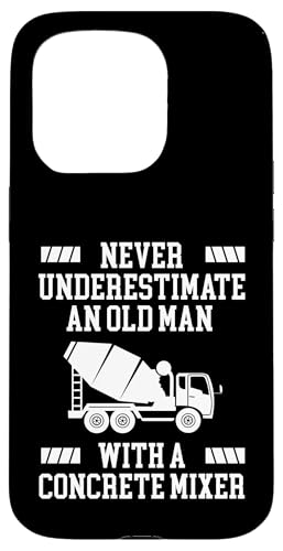 Never Underestimate An Old Man Concrete Worker Crew Hülle für iPhone 15 Pro Never Underestimate An Old Man Concrete Worker Crew Hülle für iPhone 15 Pro von Betonarbeiter Design Idee Baustelle
