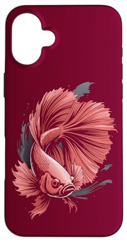 Aquatic Betta Fish Kunstwerk Betta Fish Hülle für iPhone 16 Plus Aquatic Betta Fish Kunstwerk Betta Fish Hülle für iPhone 16 Plus von Betta Fish Lover Gifts & Aquatic Tees