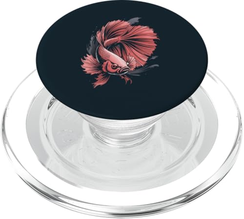 Aquatic Betta Fish Kunstwerk Betta Fish PopSockets PopGrip für MagSafe Aquatic Betta Fish Kunstwerk Betta Fish PopSockets PopGrip für MagSafe von Betta Fish Lover Gifts & Aquatic Tees