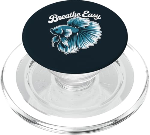 Betta-Fisch Aquatische Betta-Fische PopSockets PopGrip für MagSafe Betta-Fisch Aquatische Betta-Fische PopSockets PopGrip für MagSafe von Betta Fish Lover Gifts & Aquatic Tees