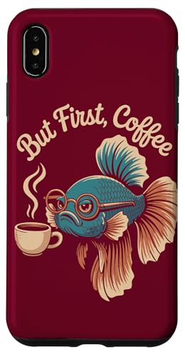 Betta Fish Aquatic Coffee Grumpy Betta Fish Hülle für iPhone XS Max Betta Fish Aquatic Coffee Grumpy Betta Fish Hülle für iPhone XS Max von Betta Fish Lover Gifts & Aquatic Tees