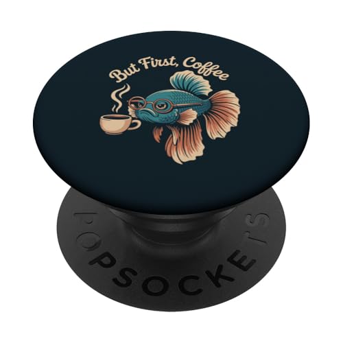 Betta Fish Aquatic Coffee Grumpy Betta Fish PopSockets Klebender PopGrip Betta Fish Aquatic Coffee Grumpy Betta Fish PopSockets Klebender PopGrip von Betta Fish Lover Gifts & Aquatic Tees