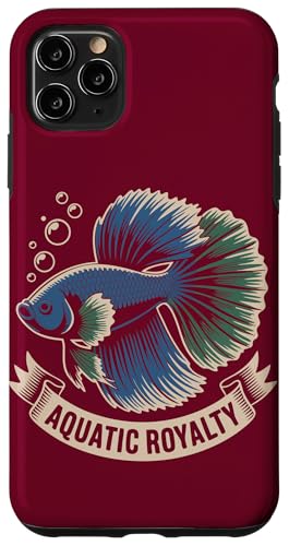 Betta Fish Aquatic Royalty Betta Fish Hülle für iPhone 11 Pro Max von Betta Fish Lover Gifts & Aquatic Tees
