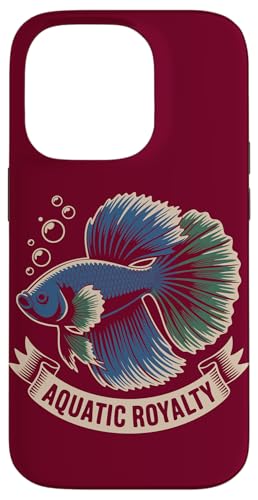 Betta Fish Aquatic Royalty Betta Fish Hülle für iPhone 14 Pro von Betta Fish Lover Gifts & Aquatic Tees