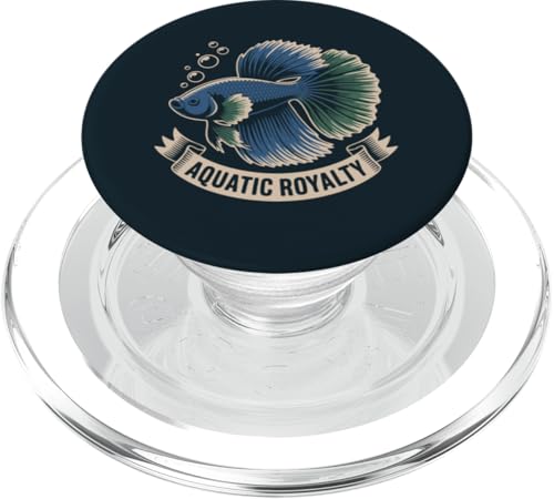 Betta Fish Aquatic Royalty Betta Fish PopSockets PopGrip für MagSafe Betta Fish Aquatic Royalty Betta Fish PopSockets PopGrip für MagSafe von Betta Fish Lover Gifts & Aquatic Tees