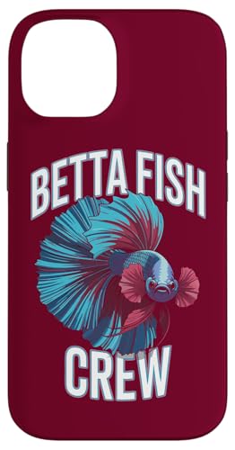 Betta Fish Crew Hülle für iPhone 14 von Betta Fish Lover Gifts & Aquatic Tees