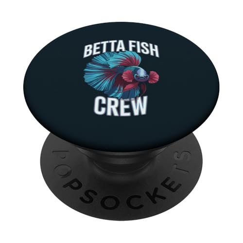 Betta Fish Crew PopSockets Klebender PopGrip Betta Fish Crew PopSockets Klebender PopGrip von Betta Fish Lover Gifts & Aquatic Tees