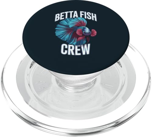 Betta Fish Crew PopSockets PopGrip für MagSafe von Betta Fish Lover Gifts & Aquatic Tees