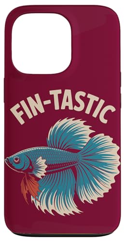 Betta Fish Fin-Tastic Aquatische Bettafische Hülle für iPhone 13 Pro von Betta Fish Lover Gifts & Aquatic Tees