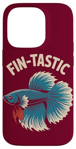 Betta Fish Fin-Tastic Aquatische Bettafische Hülle für iPhone 14 Pro von Betta Fish Lover Gifts & Aquatic Tees