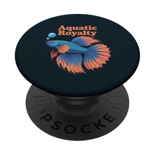 Lustiger Betta Fish Aquatic Royalty Betta Fish PopSockets Klebender PopGrip Lustiger Betta Fish Aquatic Royalty Betta Fish PopSockets Klebender PopGrip von Betta Fish Lover Gifts & Aquatic Tees