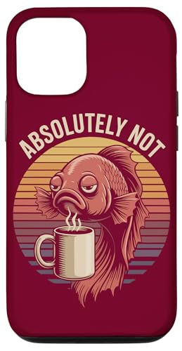 Office Betta Fisch Kollege Kaffee Betta Fisch Hülle für iPhone 12/12 Pro von Betta Fish Lover Gifts & Aquatic Tees