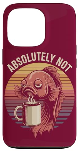 Office Betta Fisch Kollege Kaffee Betta Fisch Hülle für iPhone 13 Pro von Betta Fish Lover Gifts & Aquatic Tees