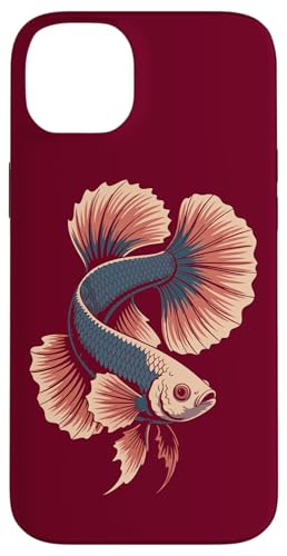 Schöne Betta-Fisch-Kunstwerk Betta-Fisch Hülle für iPhone 14 Plus von Betta Fish Lover Gifts & Aquatic Tees