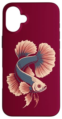 Schöne Betta-Fisch-Kunstwerk Betta-Fisch Hülle für iPhone 16 Plus von Betta Fish Lover Gifts & Aquatic Tees