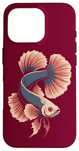 Schöne Betta-Fisch-Kunstwerk Betta-Fisch Hülle für iPhone 16 Pro von Betta Fish Lover Gifts & Aquatic Tees