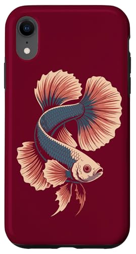Schöne Betta-Fisch-Kunstwerk Betta-Fisch Hülle für iPhone XR von Betta Fish Lover Gifts & Aquatic Tees