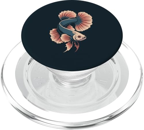 Schöne Betta-Fisch-Kunstwerk Betta-Fisch PopSockets PopGrip für MagSafe Schöne Betta-Fisch-Kunstwerk Betta-Fisch PopSockets PopGrip für MagSafe von Betta Fish Lover Gifts & Aquatic Tees
