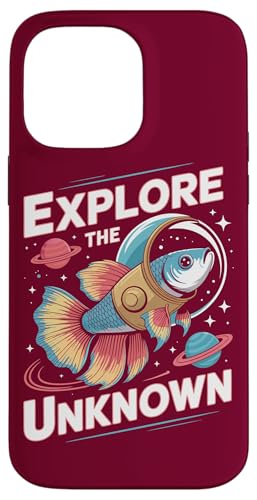 Space Betta Fish, Astronautin Betta Fish Hülle für iPhone 14 Pro Max von Betta Fish Lover Gifts & Aquatic Tees