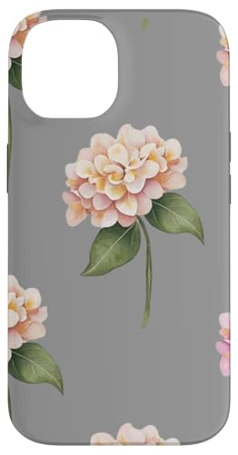 Hortensien-Design, weich, Aquarell, Boho-Stil auf Grau Hülle für iPhone 14 Hortensien-Design, weich, Aquarell, Boho-Stil auf Grau Hülle für iPhone 14 von Better You Tees Etc.