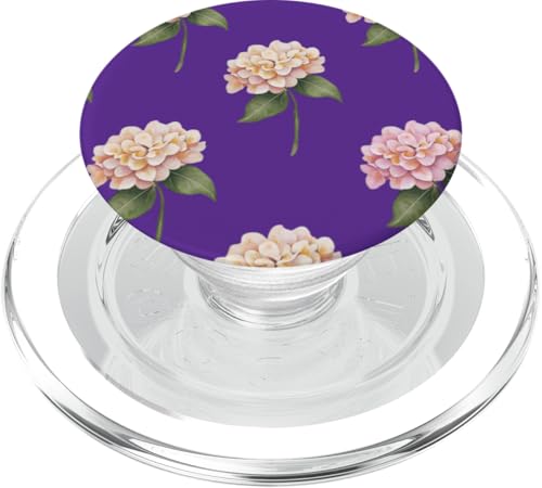 Hortensien-Design, weich, Aquarell, Boho-Stil auf Lila PopSockets PopGrip für MagSafe Hortensien-Design, weich, Aquarell, Boho-Stil auf Lila PopSockets PopGrip für MagSafe von Better You Tees Etc.