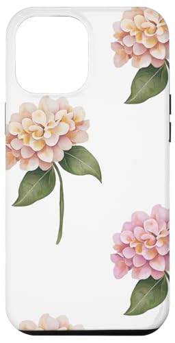 Hortensien-Design, weich, Aquarell, Boho-Stil auf Weiß Hülle für iPhone 12 Pro Max Hortensien-Design, weich, Aquarell, Boho-Stil auf Weiß Hülle für iPhone 12 Pro Max von Better You Tees Etc.